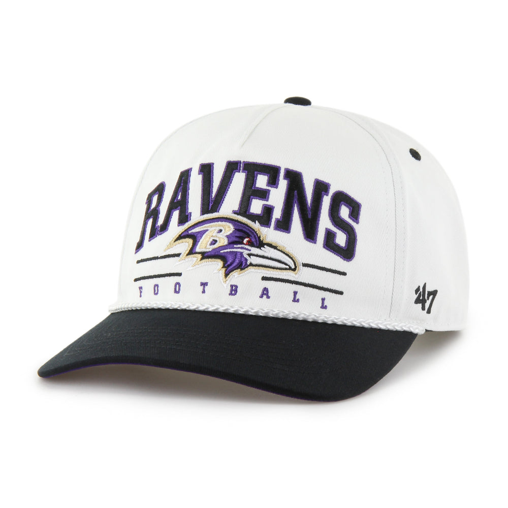BALTIMORE RAVENS ROSCOE TWO TONE '47 HITCH RELAXED FIT WHITE