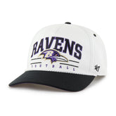BALTIMORE RAVENS ROSCOE TWO TONE '47 HITCH RELAXED FIT WHITE