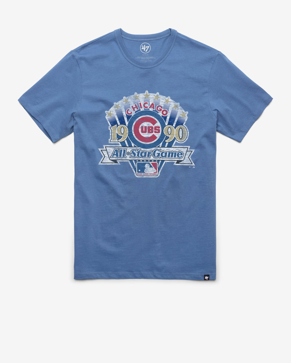 CHICAGO CUBS COOP ASG PREMIER '47 FRANKLIN TEE CADET BLUE