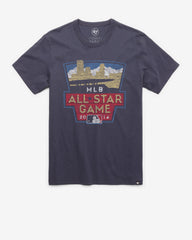 MINNESOTA TWINS COOP ASG PREMIER '47 FRANKLIN TEE ATLAS BLUE