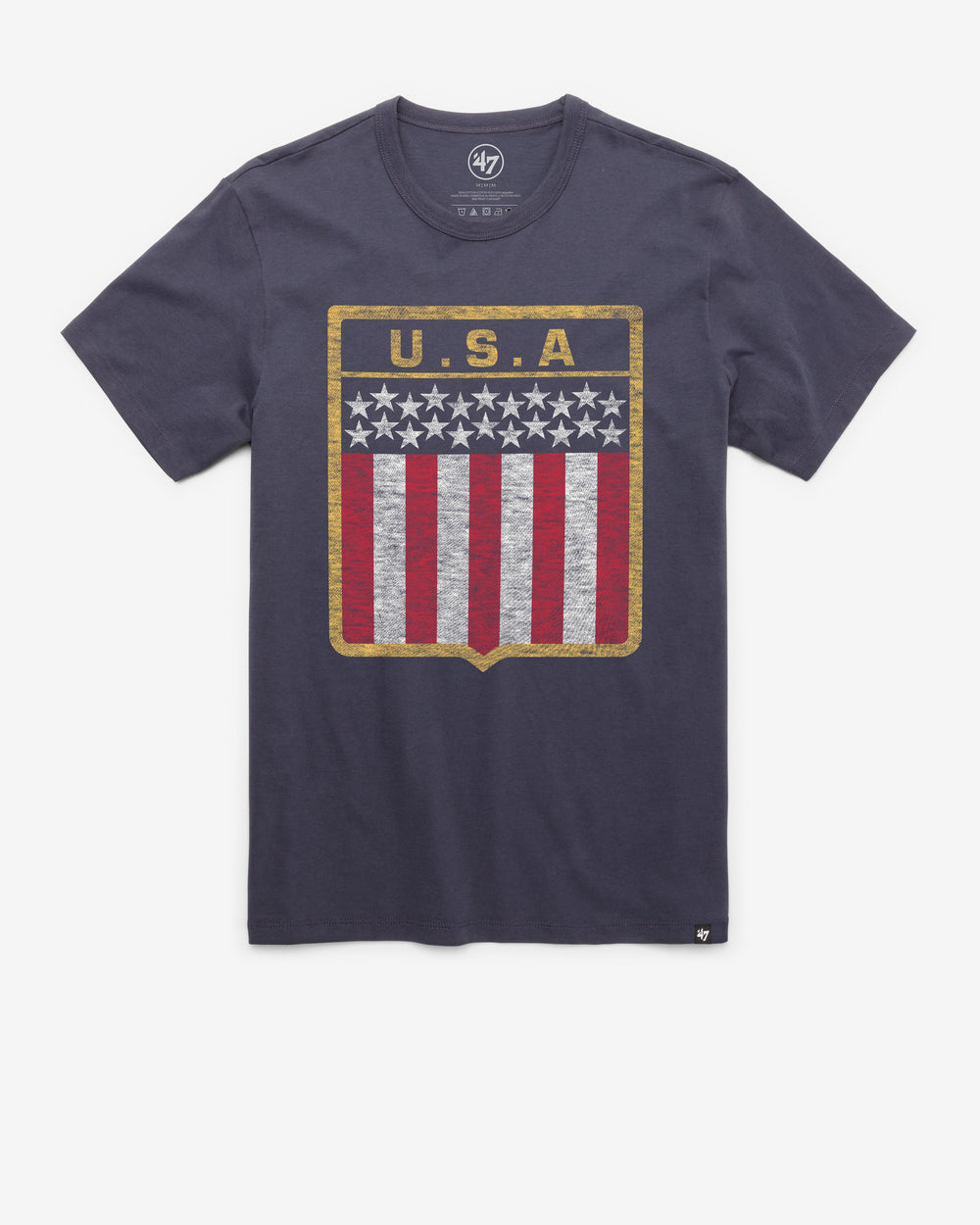 UNITED STATES USA SPANGLE '47 FRANKLIN TEE ATLAS BLUE
