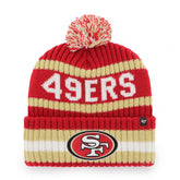 SAN FRANCISCO 49ERS BERING '47 CUFF KNIT RED