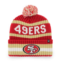 SAN FRANCISCO 49ERS BERING '47 CUFF KNIT RED