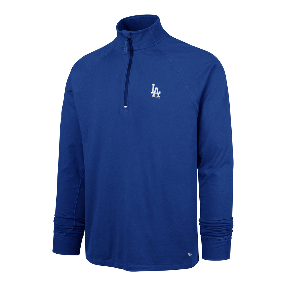 LOS ANGELES DODGERS IMPRINT FORWARD '47 1/4 ZIP ROYAL