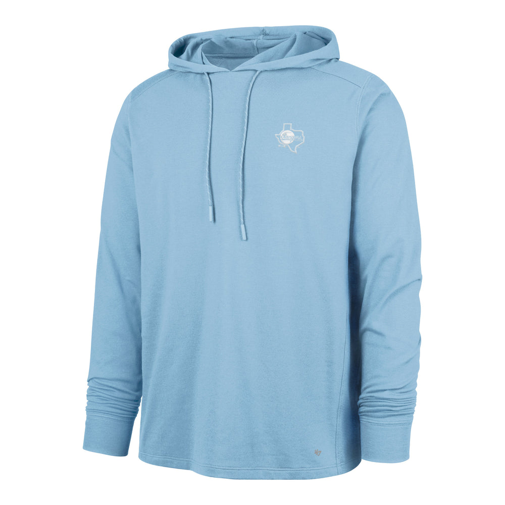 TEXAS RANGERS COOPERSTOWN IMPRINT FORWARD '47 HOOD POWDER BLUE