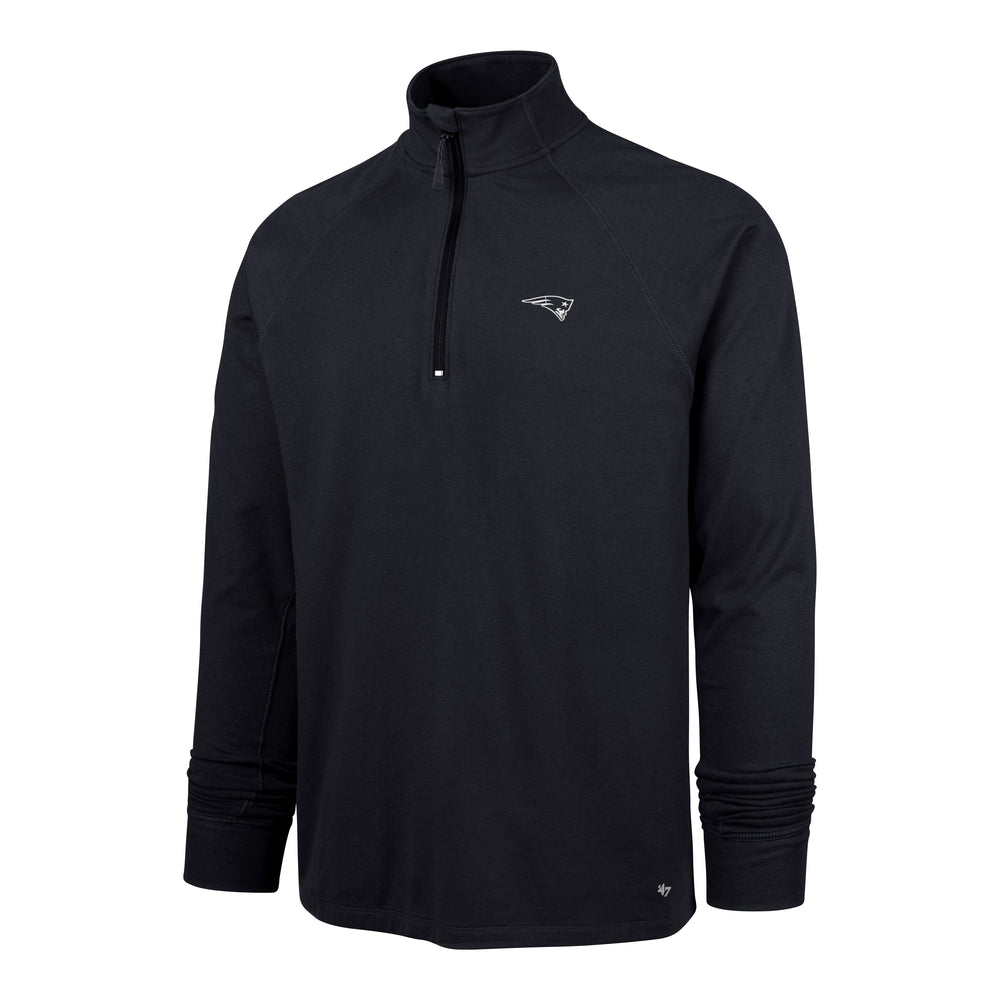 NEW ENGLAND PATRIOTS IMPRINT FORWARD '47 1/4 ZIP NAVY