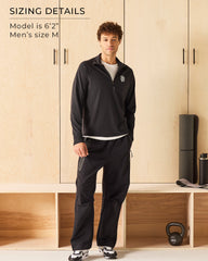 NEW YORK GIANTS IMPRINT FORWARD 1/4 ZIP ROYAL