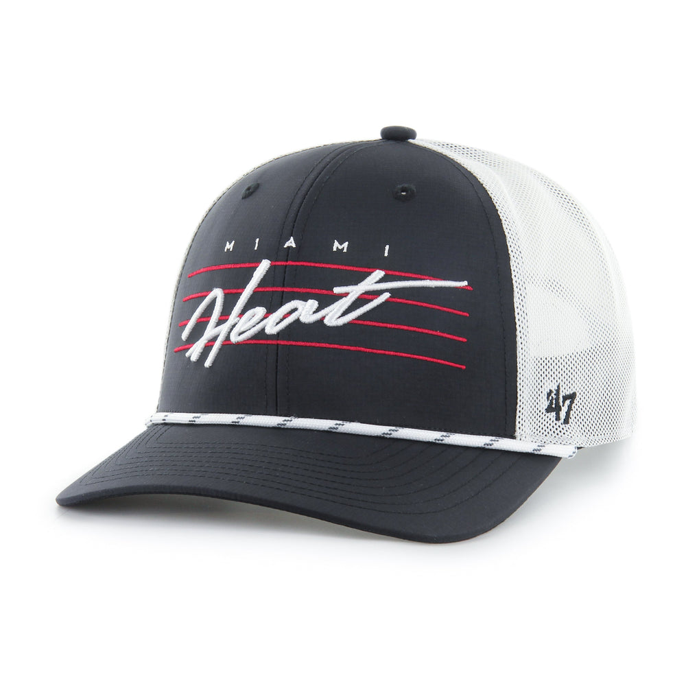 MIAMI HEAT DOWNBURST '47 TRUCKER BLACK