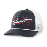 MIAMI HEAT DOWNBURST '47 TRUCKER BLACK