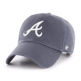 ATLANTA BRAVES '47 CLEAN UP VINTAGE NAVY