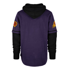 PHOENIX SUNS TRIFECTA '47 SHORTSTOP PULLOVER HOOD PURPLE