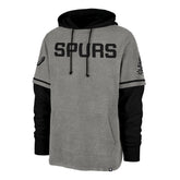 SAN ANTONIO SPURS TRIFECTA '47 SHORTSTOP PULLOVER HOOD JET BLACK