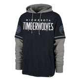 MINNESOTA TIMBERWOLVES TRIFECTA '47 SHORTSTOP PULLOVER HOOD FALL NAVY