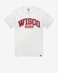 WISCONSIN BADGERS LOCAL ARCH '47 FRANKLIN TEE WHITE WASH