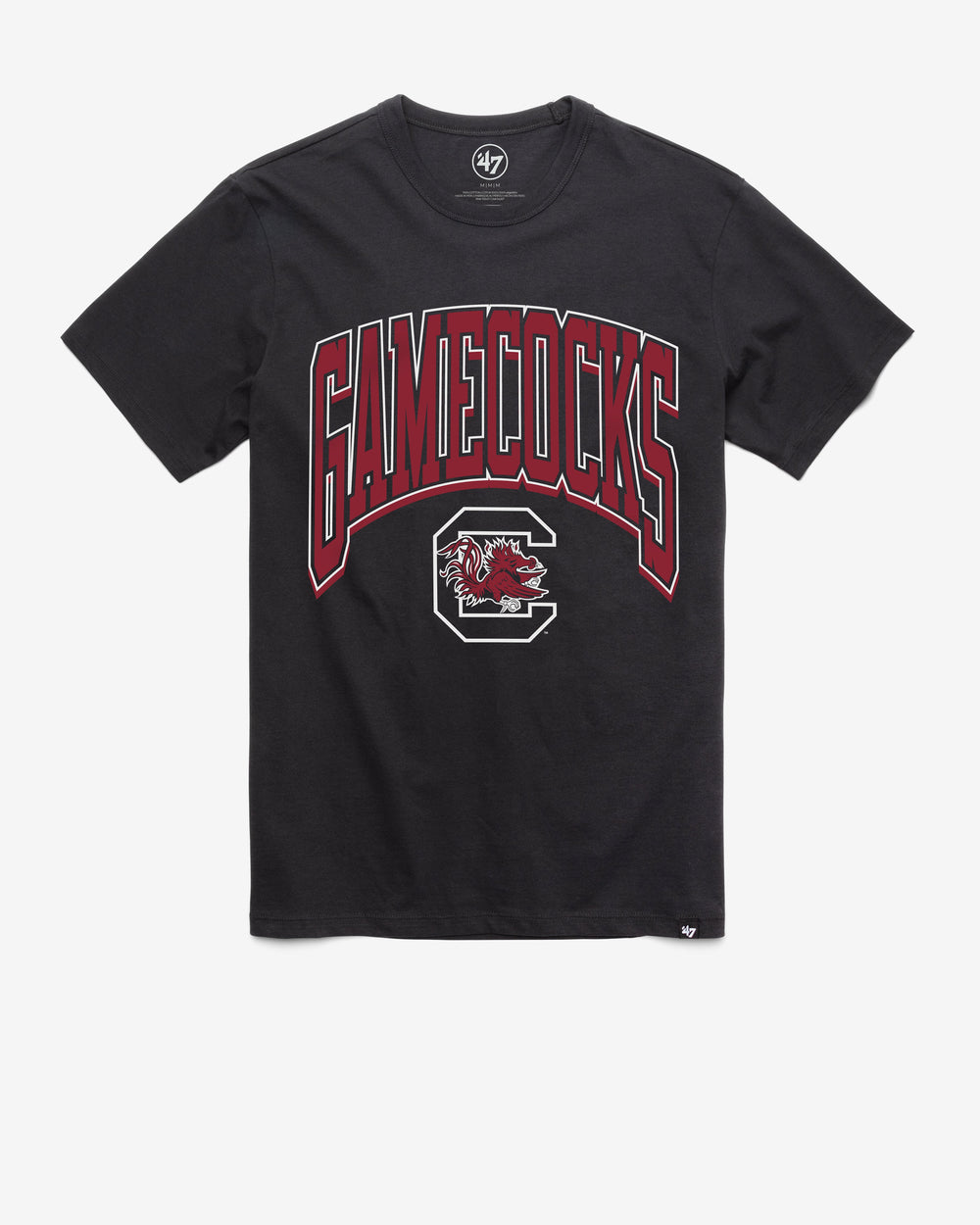 SOUTH CAROLINA GAMECOCKS WALK TALL '47 FRANKLIN TEE FLINT BLACK