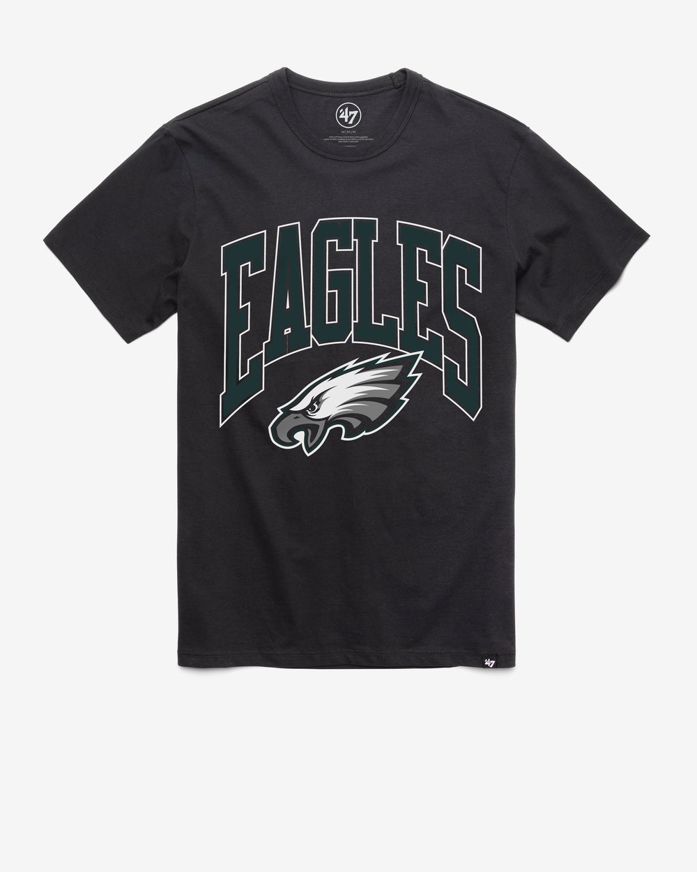 PHILADELPHIA EAGLES WALK TALL '47 FRANKLIN TEE FLINT BLACK