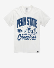 PENN STATE NITTANY LIONS MONOCHROME '47 FRANKLIN TEE WHITE WASH