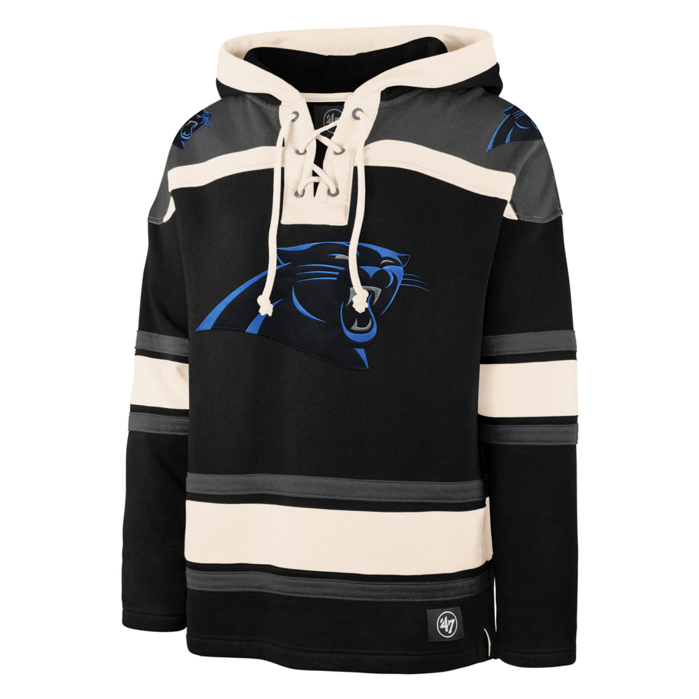 CAROLINA PANTHERS SUPERIOR '47 LACER HOOD JET BLACK