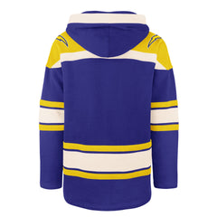 LOS ANGELES CHARGERS SUPERIOR '47 LACER HOOD ROYAL