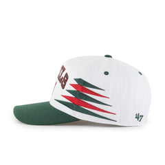 NEW JERSEY DEVILS VINTAGE DIAMOND CUT '47 HITCH WHITE