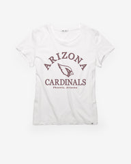 ARIZONA CARDINALS FRESH START '47 FRANKIE TEE WOMENS WHITE WASH