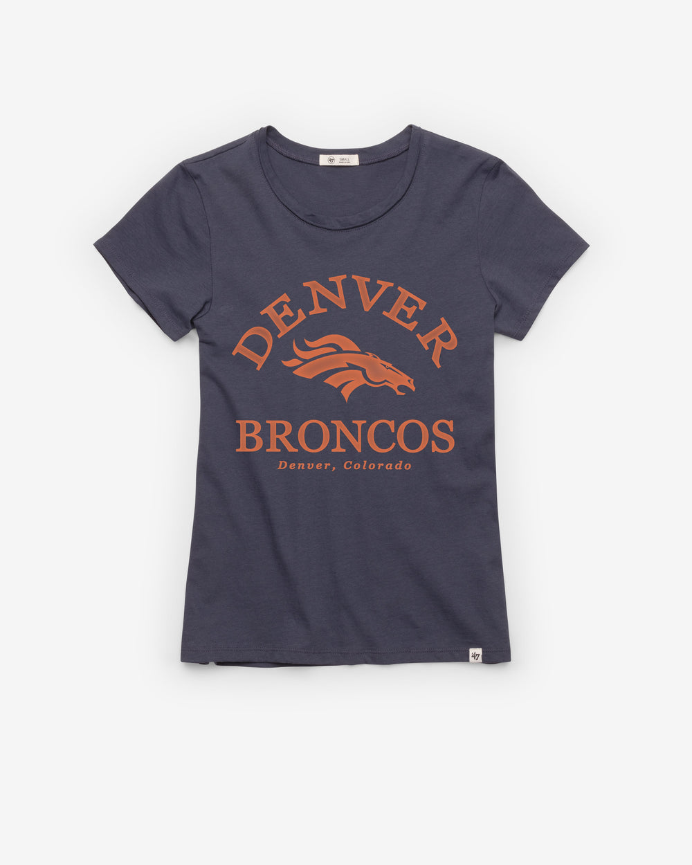 DENVER BRONCOS FRESH START '47 FRANKIE TEE WOMENS ATLAS BLUE