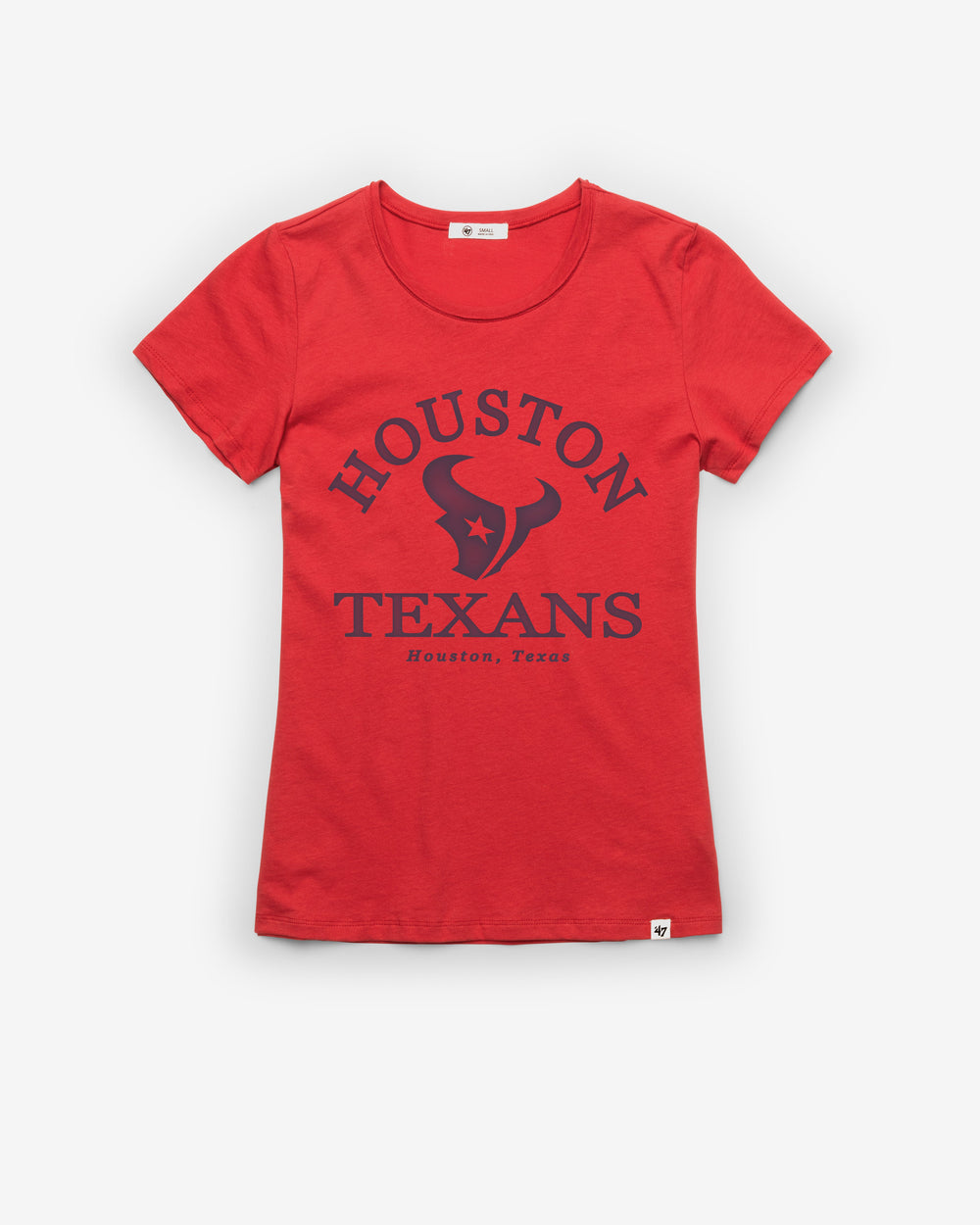 HOUSTON TEXANS FRESH START '47 FRANKIE TEE WOMEN RACER RED