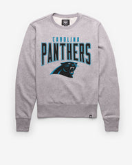 CAROLINA PANTHERS TEAM ELEMENTS ARCH '47 HEADLINE CREW SLATE GREY