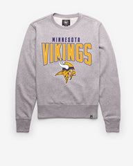 MINNESOTA VIKINGS TEAM ELEMENTS ARCH '47 HEADLINE CREW SLATE GREY