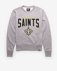NEW ORLEANS SAINTS TEAM ELEMENTS ARCH '47 HEADLINE CREW SLATE GREY