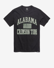 ALABAMA CRIMSON TIDE OPERATION HAT TRICK OHT MAJOR '47 FRANKLIN TEE FLINT BLACK