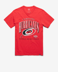 CAROLINA HURRICANES CREASE '47 FRANKLIN TEE RACER RED