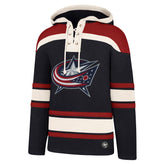 COLUMBUS BLUE JACKETS SUPERIOR '47 LACER HOOD FALL NAVY
