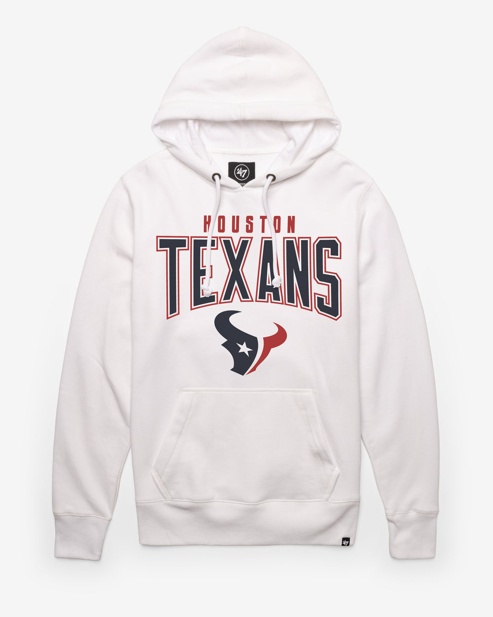 HOUSTON TEXANS TEAM ELEMENTS ARCH '47 HEADLINE HOOD WHITE WASH