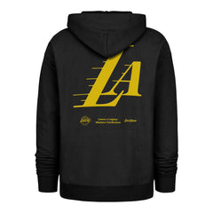 LOS ANGELES LAKERS CITY EDITION DOUBLE CROSSOVER '47 FOUNDATION HOOD BLACK
