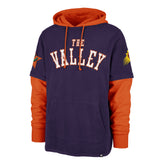 PHOENIX SUNS CITY EDITION TRIFECTA '47 SHORTSTOP HOOD PURPLE