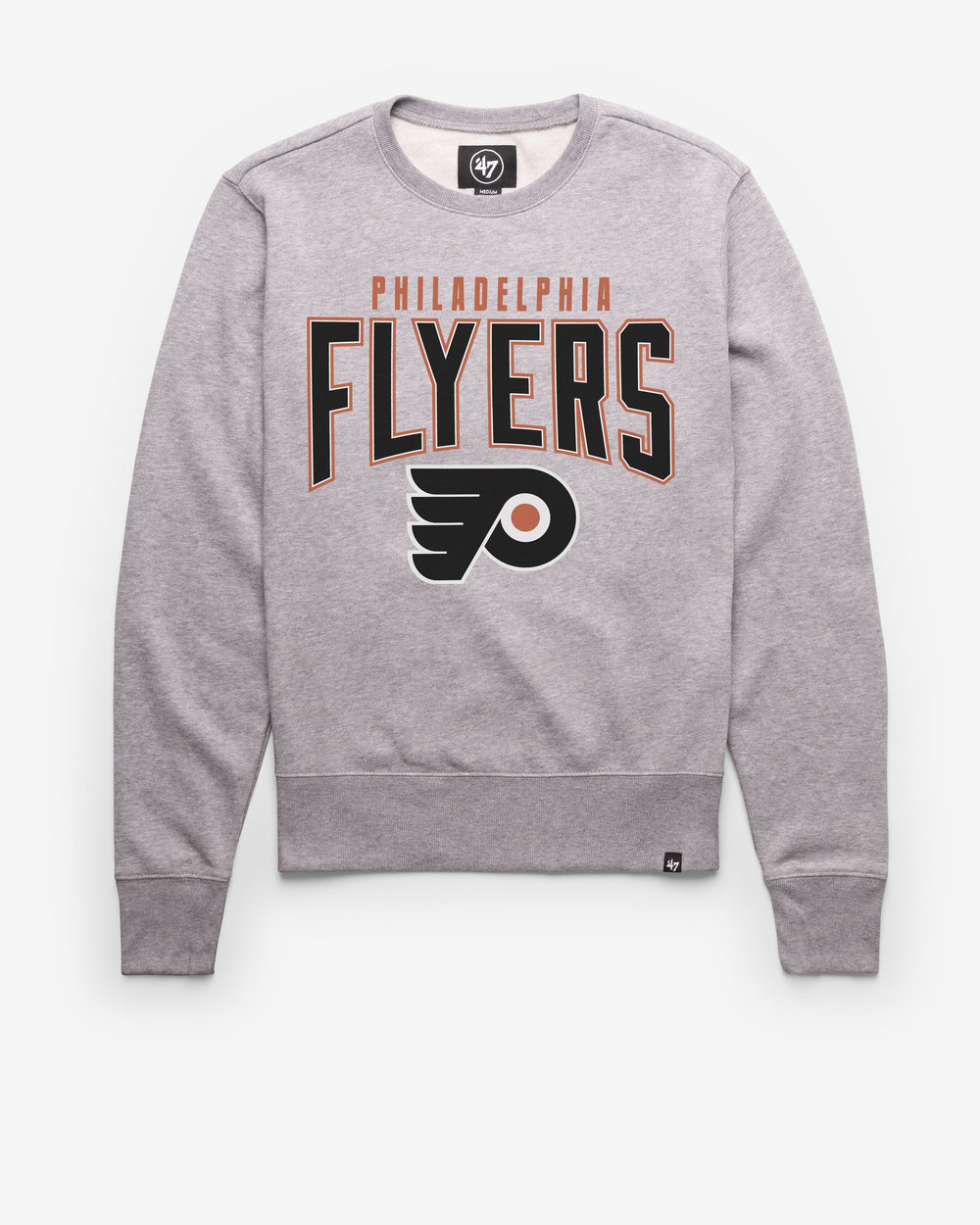 PHILADELPHIA FLYERS TEAM ELEMENTS ARCH '47 HEADLINE CREW SLATE GREY