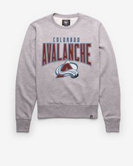 COLORADO AVALANCHE TEAM ELEMENTS ARCH '47 HEADLINE CREW SLATE GREY