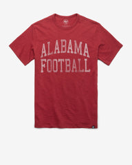 ALABAMA CRIMSON TIDE CLASSIC BLOCK '47 SCRUM TEE CARDINAL