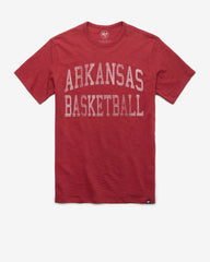 ARKANSAS RAZORBACKS CLASSIC BLOCK '47 SCRUM TEE CARDINAL