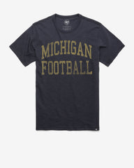 MICHIGAN WOLVERINES CLASSIC BLOCK '47 SCRUM TEE FALL NAVY