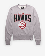 ATLANTA HAWKS TEAM ELEMENTS ARCH '47 HEADLINE CREW SLATE GREY