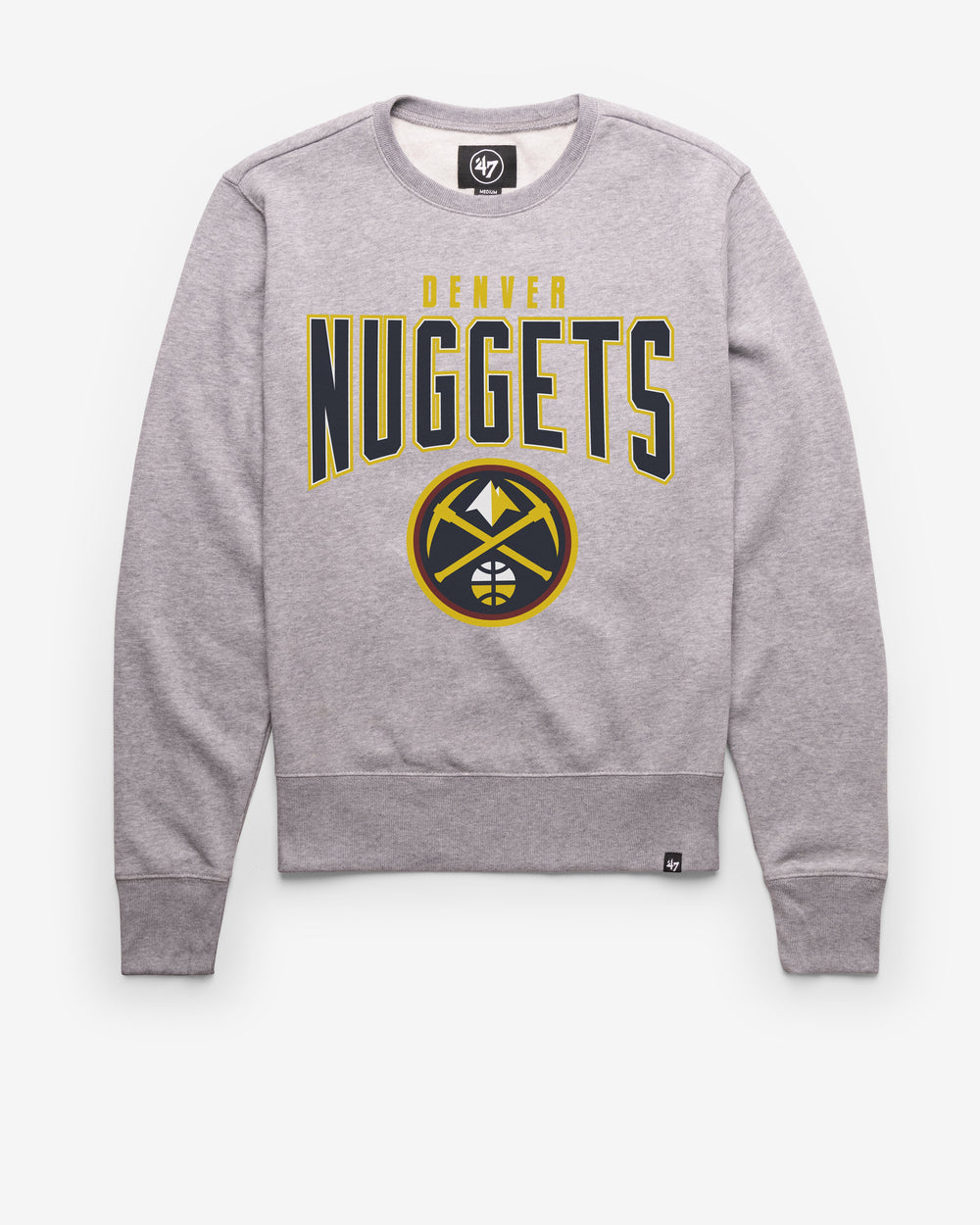 DENVER NUGGETS TEAM ELEMENTS ARCH '47 HEADLINE CREW SLATE GREY