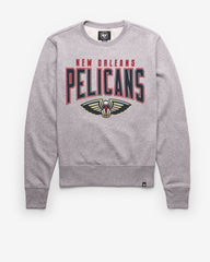 NEW ORLEANS PELICANS TEAM ELEMENTS ARCH '47 HEADLINE CREW SLATE GREY