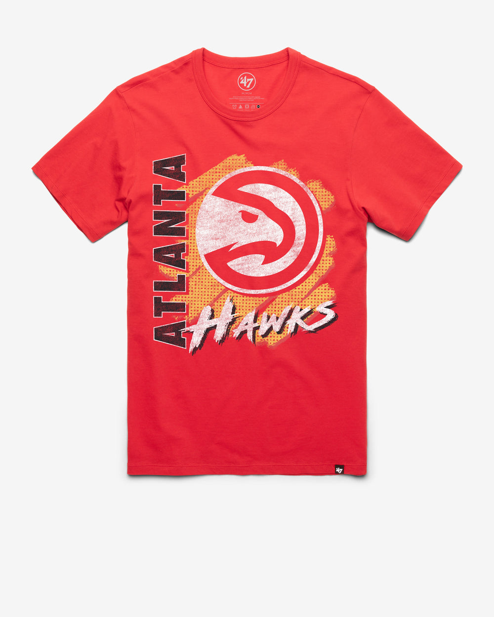 ATLANTA HAWKS FRONT ROW '47 FRANKLIN TEE RACER RED