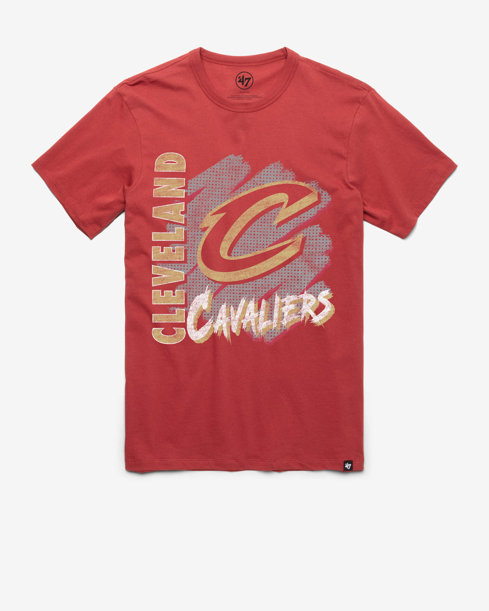 CLEVELAND CAVALIERS FRONT ROW '47 FRANKLIN TEE MISSION RED