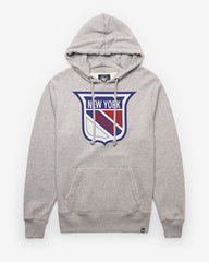 NEW YORK RANGERS VINTAGE IMPRINT '47 HEADLINE HOOD SLATE GREY
