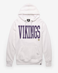 MINNESOTA VIKINGS DIME '47 HEADLINE HOOD WHITE WASH