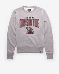 ALABAMA CRIMSON TIDE TEAM ELEMENTS ARCH '47 HEADLINE CREW SLATE GREY