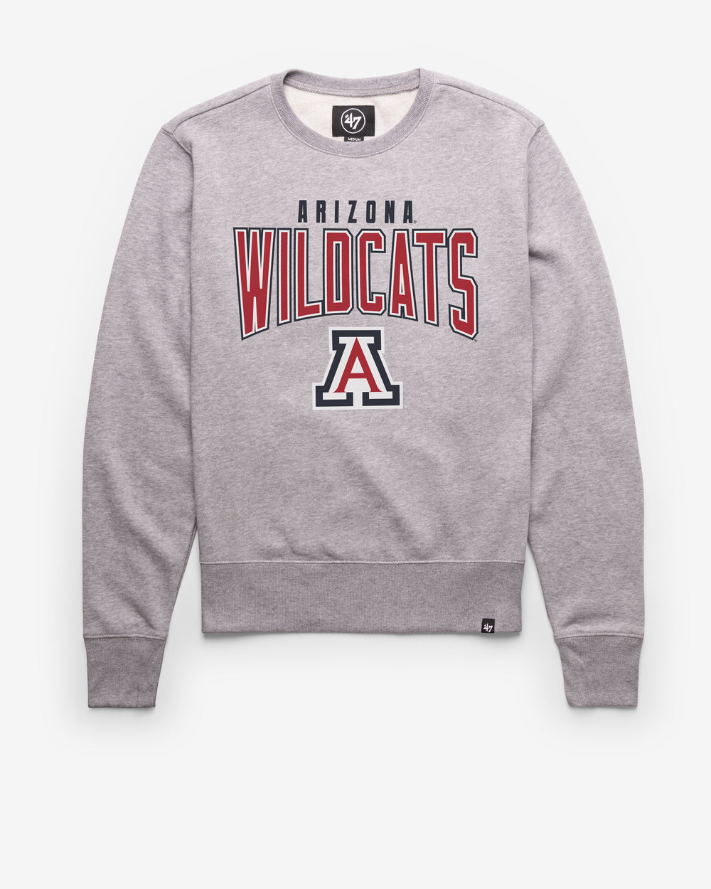 ARIZONA WILDCATS TEAM ELEMENTS ARCH '47 HEADLINE CREW SLATE GREY